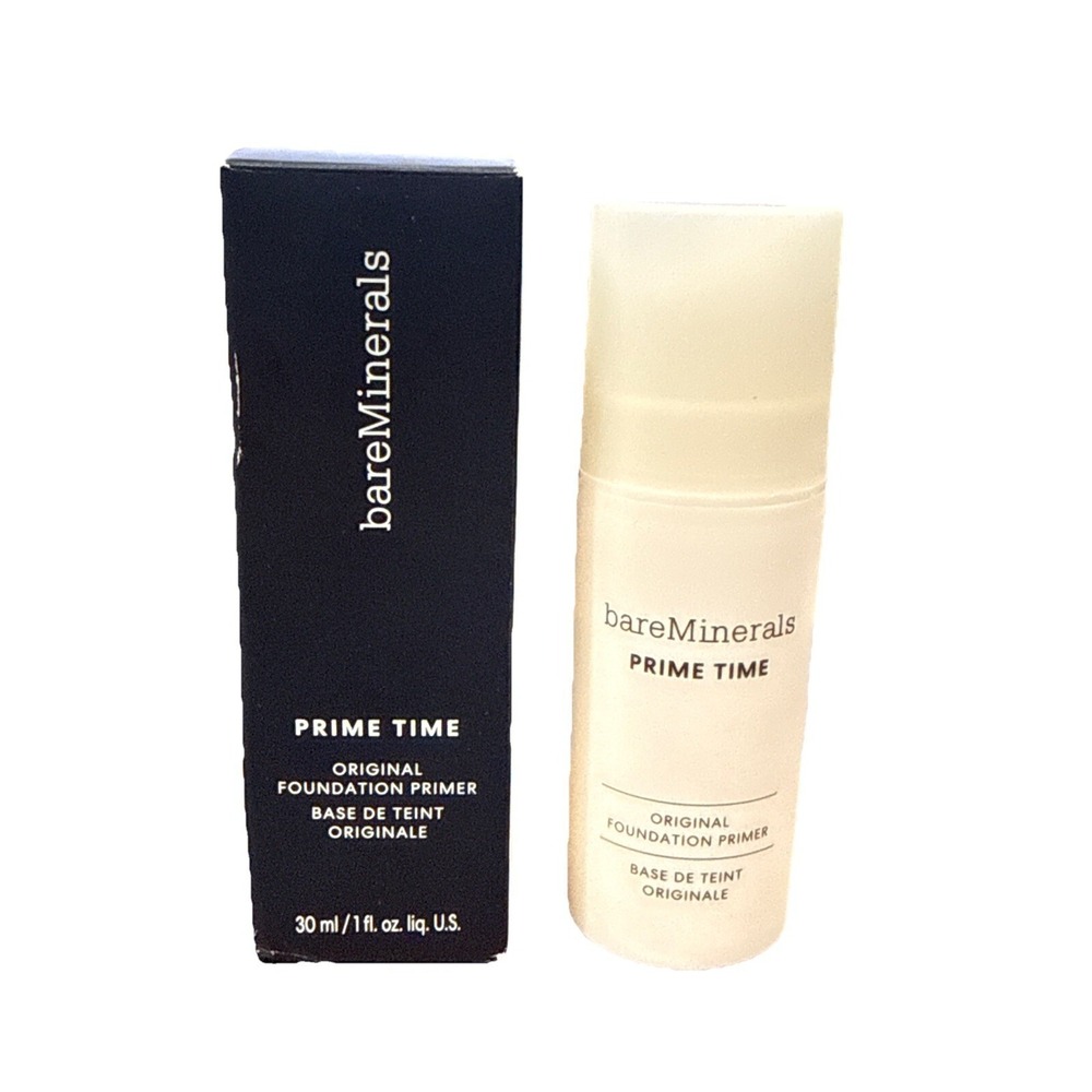 BareMinerals Prime Time Original Foundation Primer 30ml/ 1 oz New